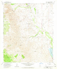 Download a high-resolution, GPS-compatible USGS topo map for Tonto Basin, AZ (1965 edition)