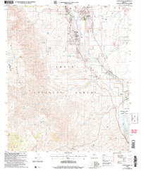 Download a high-resolution, GPS-compatible USGS topo map for Tonto Basin, AZ (2007 edition)