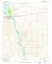 Download a high-resolution, GPS-compatible USGS topo map for Topock, AZ (1973 edition)