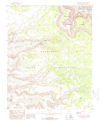 Download a high-resolution, GPS-compatible USGS topo map for Topocoba Hilltop, AZ (1988 edition)