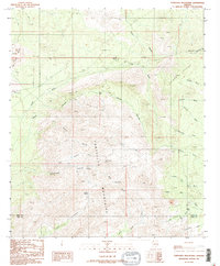 Download a high-resolution, GPS-compatible USGS topo map for Tortolita Mountains, AZ (1989 edition)