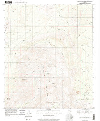 preview thumbnail of historical topo map of Pinal County, AZ in 1996