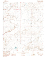 Download a high-resolution, GPS-compatible USGS topo map for Tovar Mesa East, AZ (1991 edition)