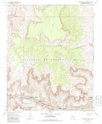 Download a high-resolution, GPS-compatible USGS topo map for Travertine Rapids, AZ (1986 edition)