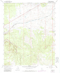 Download a high-resolution, GPS-compatible USGS topo map for Truxton, AZ (1985 edition)