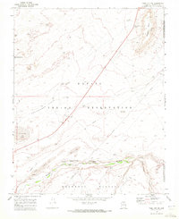 Download a high-resolution, GPS-compatible USGS topo map for Tuba City NE, AZ (1972 edition)