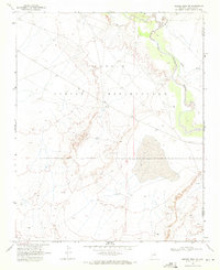 Download a high-resolution, GPS-compatible USGS topo map for Tucker Mesa NE, AZ (1971 edition)