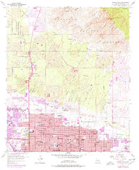 Download a high-resolution, GPS-compatible USGS topo map for Tucson North, AZ (1977 edition)