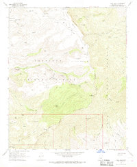 Download a high-resolution, GPS-compatible USGS topo map for Tule Mesa, AZ (1968 edition)