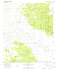 Download a high-resolution, GPS-compatible USGS topo map for Turkey Canyon NE, AZ (1977 edition)