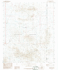 Download a high-resolution, GPS-compatible USGS topo map for Tweed Mine, AZ (1986 edition)