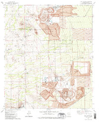 Download a high-resolution, GPS-compatible USGS topo map for Twin Buttes, AZ (1981 edition)
