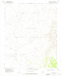 Download a high-resolution, GPS-compatible USGS topo map for Two Red Mesas, AZ (1973 edition)