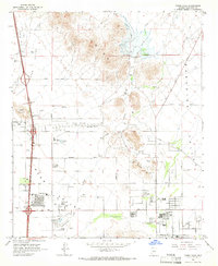 Download a high-resolution, GPS-compatible USGS topo map for Union Hills, AZ (1966 edition)
