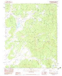 Download a high-resolution, GPS-compatible USGS topo map for Upper Wheatfields, AZ (1983 edition)