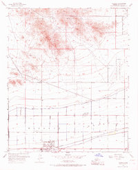 Download a high-resolution, GPS-compatible USGS topo map for Valencia, AZ (1968 edition)