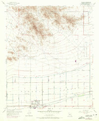Download a high-resolution, GPS-compatible USGS topo map for Valencia, AZ (1972 edition)