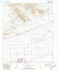 Download a high-resolution, GPS-compatible USGS topo map for Valencia, AZ (1983 edition)
