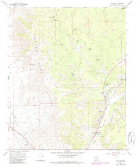 Download a high-resolution, GPS-compatible USGS topo map for Valentine, AZ (1985 edition)