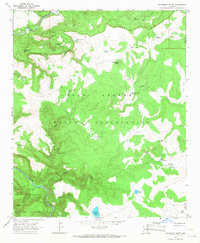 Download a high-resolution, GPS-compatible USGS topo map for Velasquez Butte, AZ (1968 edition)