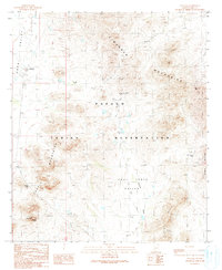 Download a high-resolution, GPS-compatible USGS topo map for Ventana, AZ (1990 edition)