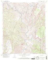 Download a high-resolution, GPS-compatible USGS topo map for Verde Hot Springs, AZ (1968 edition)