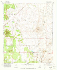 Download a high-resolution, GPS-compatible USGS topo map for Vernon, AZ (1973 edition)