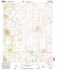 Download a high-resolution, GPS-compatible USGS topo map for Vernon, AZ (2000 edition)