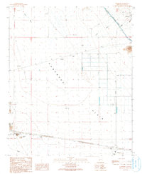 Download a high-resolution, GPS-compatible USGS topo map for Vicksburg, AZ (1990 edition)