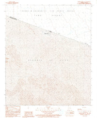 Download a high-resolution, GPS-compatible USGS topo map for Vopoki Ridge SE, AZ (1991 edition)
