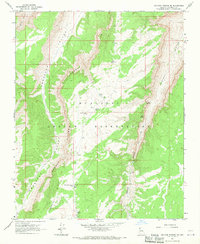 Download a high-resolution, GPS-compatible USGS topo map for Vulcans Throne SE, AZ (1970 edition)