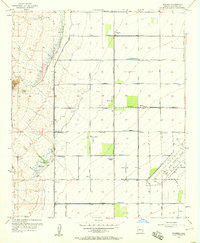 Download a high-resolution, GPS-compatible USGS topo map for Waddell, AZ (1958 edition)
