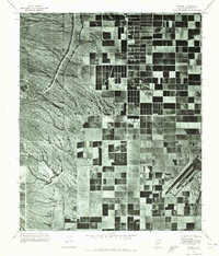 Download a high-resolution, GPS-compatible USGS topo map for Waddell, AZ (1972 edition)