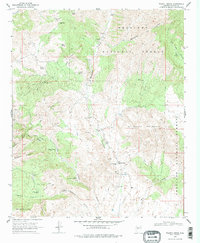 Download a high-resolution, GPS-compatible USGS topo map for Walnut Grove, AZ (1978 edition)