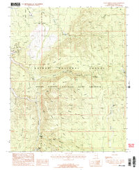 Download a high-resolution, GPS-compatible USGS topo map for Warm Springs Canyon, AZ (1988 edition)