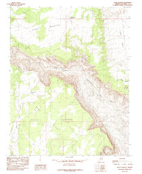 Download a high-resolution, GPS-compatible USGS topo map for Water Pockets, AZ (1985 edition)