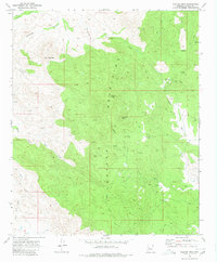 Download a high-resolution, GPS-compatible USGS topo map for Weaver Peak, AZ (1980 edition)