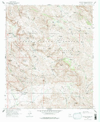 Download a high-resolution, GPS-compatible USGS topo map for Weavers Needle, AZ (1978 edition)