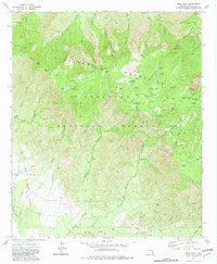 Download a high-resolution, GPS-compatible USGS topo map for Webb Peak, AZ (1982 edition)