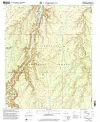 Download a high-resolution, GPS-compatible USGS topo map for Weimer Point, AZ (2000 edition)
