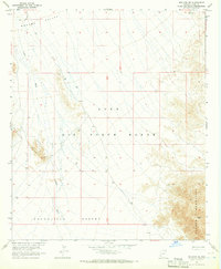 Download a high-resolution, GPS-compatible USGS topo map for Wellton SE, AZ (1966 edition)