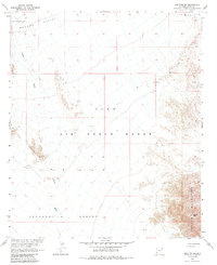 Download a high-resolution, GPS-compatible USGS topo map for Wellton SE, AZ (1985 edition)