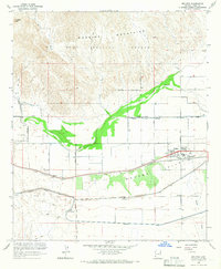 Download a high-resolution, GPS-compatible USGS topo map for Wellton, AZ (1966 edition)