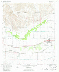 Download a high-resolution, GPS-compatible USGS topo map for Wellton, AZ (1980 edition)
