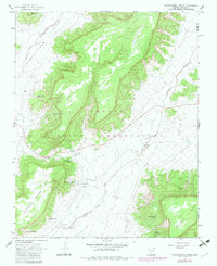 Download a high-resolution, GPS-compatible USGS topo map for Whippoorwill Spring, AZ (1983 edition)