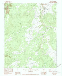 Download a high-resolution, GPS-compatible USGS topo map for White Clay, AZ (1983 edition)