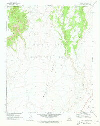 Download a high-resolution, GPS-compatible USGS topo map for White Mesa Arch, AZ (1973 edition)