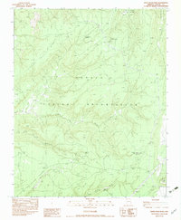 Download a high-resolution, GPS-compatible USGS topo map for White Rock Wash, AZ (1983 edition)