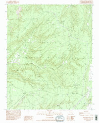 Download a high-resolution, GPS-compatible USGS topo map for White Rock Wash, AZ (1983 edition)
