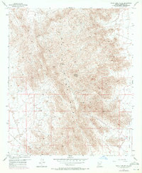 Download a high-resolution, GPS-compatible USGS topo map for White Tank Mts SE, AZ (1972 edition)
